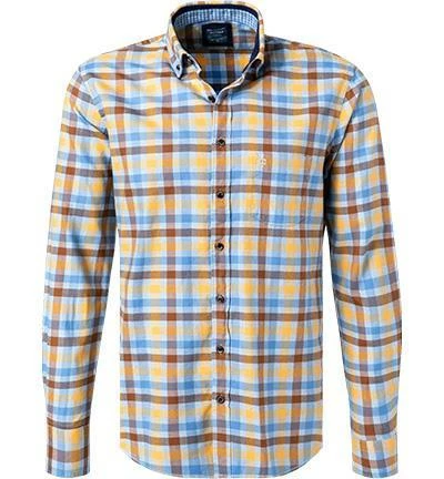 Bestes Angebot 🤩 OLYMP Casual Modern Fit 4088/84/51 Hemd, Baumwolle, Gelb-blau kariert, Gelb 🎉 2 Bestes Angebot 🤩 OLYMP Casual Modern Fit 4088/84/51 Hemd, Baumwolle, Gelb-blau kariert, Gelb 🎉 – Bild 2