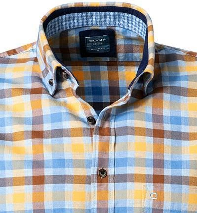 Bestes Angebot 🤩 OLYMP Casual Modern Fit 4088/84/51 Hemd, Baumwolle, Gelb-blau kariert, Gelb 🎉 3 Bestes Angebot 🤩 OLYMP Casual Modern Fit 4088/84/51 Hemd, Baumwolle, Gelb-blau kariert, Gelb 🎉 – Bild 3