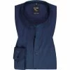 Aktion 🔥 OLYMP No. Six Super Slim 2584/84/18 Hemd, Super Slim Fit, Baumwolle, Marineblau, Marine 🎁