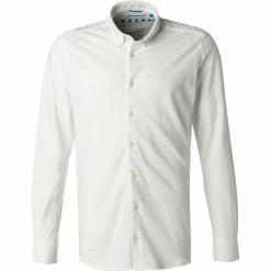 Coupon ❤️ Pierre Cardin Hemd 06000/000/27661/9000 Slim Fit, Jersey, Extra langer Arm, Weiß 😍