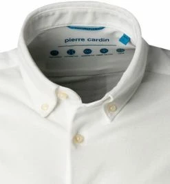 Coupon ❤️ Pierre Cardin Hemd 06000/000/27661/9000 Slim Fit, Jersey, Extra langer Arm, Weiß 😍 -Hemden Verkaufsgeschäft 378526 norm2