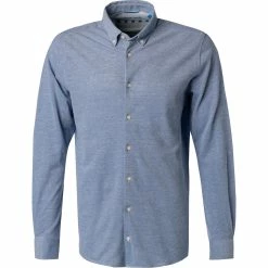 Rabatt 😍 Pierre Cardin Hemd 06000/000/27661/9011 Slim Fit, Jersey, Extra langer Arm, Hellblau meliert, Hellblau 😉