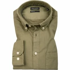 Auslauf 😉 Marc O'Polo Hemd 128 7362 42190/421 Regular Fit, Bio Baumwolle, Grün 🔥