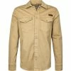 Brandneu 🌟 Pepe 👖 Jeans Overshirt Dave Gymdigo PM3072/844 Baumwolle, Beige 😀