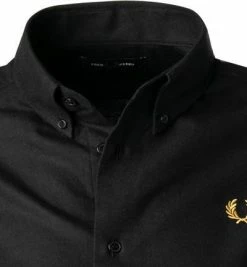 Großhandel 👍 Fred Perry Hemd M2687/102 Overshirt, Baumwolle, Schwarz-multicolor kariert, Schwarz ⭐ -Hemden Verkaufsgeschäft 378879 norm2