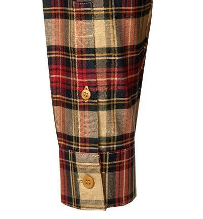 Billig 🌟 Fred Perry Hemd M2689/363 Baumwolle, Senf kariert, Senf 🧨 4 Billig 🌟 Fred Perry Hemd M2689/363 Baumwolle, Senf kariert, Senf 🧨 – Bild 4