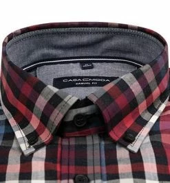 Schlussverkauf 🔥 CasaModa Hemd 413714700/400 Casual Fit, Baumwolle, Multicolour kariert, Multicolor 🧨 -Hemden Verkaufsgeschäft 378949 norm2
