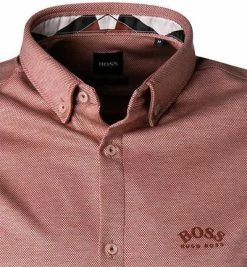 Budget 😉 BOSS Hemd Biadia 50452428/611 Kurzarmhemd, Regular Fit, Baumwolle, Rost ✨ -Hemden Verkaufsgeschäft 379034 norm2