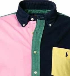 Bestpreis 👏 Polo Ralph Lauren Hemd 710853145/001 Custom Fit, Feincord, Multicolour, Multicolor 😉 -Hemden Verkaufsgeschäft 379140 norm2