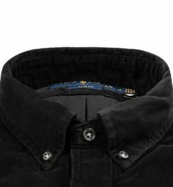 Schlussverkauf 🌟 Polo Ralph Lauren Hemd 710818761/009 Slim Fit, Feincord, Schwarz 👏 -Hemden Verkaufsgeschäft 379141 norm2