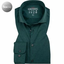 Blitzangebot 👏 PURE Hemd 3386-21150/447 Funktionsmaterial, Smaragd meliert, Smaragd 🤩