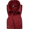 Budget 🔥 KARL LAGERFELD Hemd 605008/60/512699/360 Modern Fit, Baumwolle, Dunkelrot ⌛