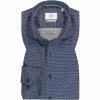 Bestes Angebot ✨ ETERNA Hemd 8075/FS82/67/18 Slim Fit, Baumwolle CO2-Neutral, Dunkelblau gemustert, Dunkelblau 😉
