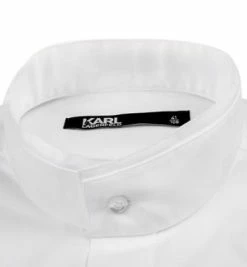 Großhandel 💯 KARL LAGERFELD Hemd 605112/60/512699/10 Modern Fit, Baumwolle, Weiß 🎁 -Hemden Verkaufsgeschäft 379292 norm2