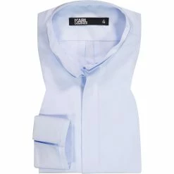 Beste Bewertungen von 👏 KARL LAGERFELD Hemd 605112/60/512699/620 Modern Fit, Baumwolle, Hellblau ⌛