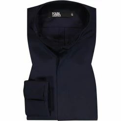 Besorgen ❤️ KARL LAGERFELD Hemd 605112/60/512699/690 Modern Fit, Baumwolle, Nachtblau 🔥