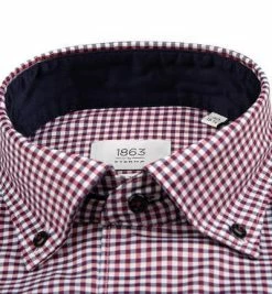 Rabatt 💯 ETERNA Hemd 2416/XS44/56 Modern Fit, Twill CO2-Neutral, Rot kaiert, Rot 👍 -Hemden Verkaufsgeschäft 379301 norm2