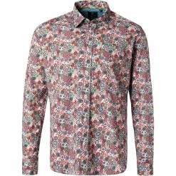 Auslauf 👏 N.Z.A. Hemd 21HN569/1788 Baumwolle, Multicolour gemustert, Multicolour 💯