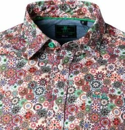Auslauf 👏 N.Z.A. Hemd 21HN569/1788 Baumwolle, Multicolour gemustert, Multicolour 💯 -Hemden Verkaufsgeschäft 379309 norm2