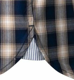 Bestpreis 🛒 Tommy Hilfiger Hemd MW0MW20753/0MU Slim Fit, Bio Baumwolle, Karbonblau-beige kariert, Karbonblau-beige 🌟 -Hemden Verkaufsgeschäft 379351 norm3