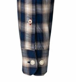 Bestpreis 🛒 Tommy Hilfiger Hemd MW0MW20753/0MU Slim Fit, Bio Baumwolle, Karbonblau-beige kariert, Karbonblau-beige 🌟 -Hemden Verkaufsgeschäft 379351 norm4