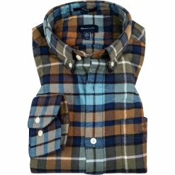 Beste Bewertungen von ⌛ Gant Hemd 3016670/428 Regular Fit, Flanell, Multicolour kariert, Multicolour 💯