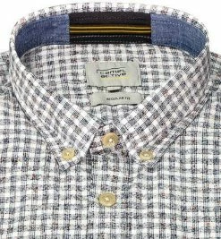 Rabatt ⌛ camel active Hemd 409112/6S22/02 Regular Fit, Weiß- schwarz kariert, Weiß-schwarz ✔️ -Hemden Verkaufsgeschäft 379619 norm2