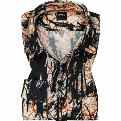 Beste Bewertungen von 🧨 BOSS Hemd Riou 50457788/611 Regular Fit, Baumwolle, Nachtblau-rot gemustert, Rot 🔥