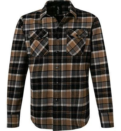 Top 10 👏 Replay Overshirt M4067.000.52474/010 Baumwolle, Schwarz-braun kariert, Schwarz-hellbraun-navy 🔥 2 Top 10 👏 Replay Overshirt M4067.000.52474/010 Baumwolle, Schwarz-braun kariert, Schwarz-hellbraun-navy 🔥 – Bild 2