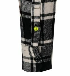 Bestes Angebot 🛒 Replay Overshirt M4067.000.52438/010 Baumwolle, Schwarz-weiß kariert, Schwarz-weiß 🤩 -Hemden Verkaufsgeschäft 379726 norm3