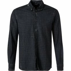 Bestes Angebot 😉 BOB Hemd BOTT714 R0053/blu Baumwolle, Blau kariert 💯