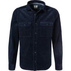 Blitzangebot ⭐ OLYMP Casual Level Five Body Fit 3503/84/18 Overshirt, Cord, Marine 👍