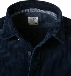 Blitzangebot ⭐ OLYMP Casual Level Five Body Fit 3503/84/18 Overshirt, Cord, Marine 👍 -Hemden Verkaufsgeschäft 379913 norm2