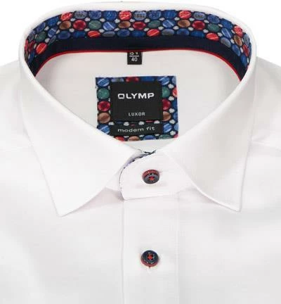 Angebote 🎁 OLYMP Luxor Modern Fit 1326/84/00 Hemd, Baumwolle, Weiß 🛒 3 Angebote 🎁 OLYMP Luxor Modern Fit 1326/84/00 Hemd, Baumwolle, Weiß 🛒 – Bild 3