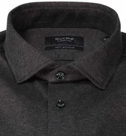 Top 10 ✨ OLYMP Signature Tailored Fit 8507/84/67 Hemd, Baumwolle-Kaschmir, Anthrazit meliert, Anthrazit 👍 -Hemden Verkaufsgeschäft 379916 norm2