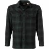Am billigsten 🤩 Levi's® Hemd 187/0165 Overshirt, Relaxed Fit, Baumwolle, Tannengrün kariert, Tannengrün ❤️