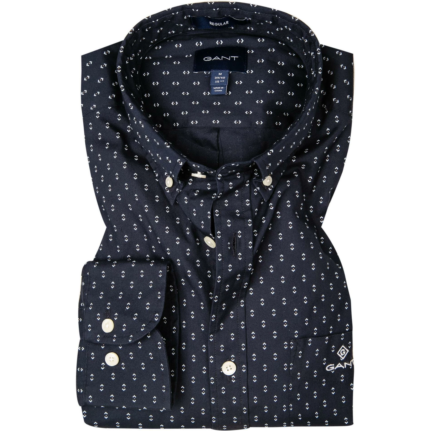 Brandneu 👏 Gant Hemd 3018070/433 Regular Fit, Baumwolle, Nachtblau gemustert, Nachtblau 😉 1 Brandneu 👏 Gant Hemd 3018070/433 Regular Fit, Baumwolle, Nachtblau gemustert, Nachtblau 😉