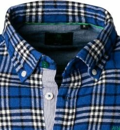 Am billigsten 🤩 N.Z.A. Hemd 21HN519/1688 Baumwolle, Blau kariert, Blau 😀 -Hemden Verkaufsgeschäft 380148 norm2