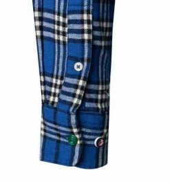 Am billigsten 🤩 N.Z.A. Hemd 21HN519/1688 Baumwolle, Blau kariert, Blau 😀 -Hemden Verkaufsgeschäft 380148 norm4