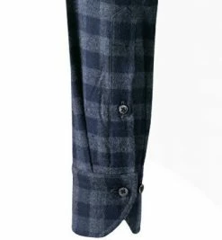 Rabatt 🛒 Stenströms Hemd 612371/8228/183 Fitted Body, Flanell, Blau-grau kariert, Blau-grau 🔔 -Hemden Verkaufsgeschäft 380185 norm3