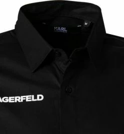 Bestes Angebot 🔥 KARL LAGERFELD Hemd 605916/60/512600/990 Baumwolle, Schwarz 🤩 -Hemden Verkaufsgeschäft 380264 norm2