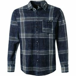 Bestpreis ❤️ Replay Hemd M4066.000.52440/010 Baumwolle, Indigo kariert, Indigo ✨