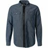 Schlussverkauf ✨ Replay Overshirt M4034.000.0 07/009 Baumwolle, Mittelblau ⭐