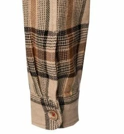 Brandneu ✨ CINQUE Overshirt Cistorm 9036-7348/25 Twill,beige-braun kariert, Beige-schwarz-braun 🔥 -Hemden Verkaufsgeschäft 380400 norm4