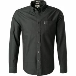 Blitzangebot 💯 Ben Sherman Hemd 0065094/067 Regular Fit, Bio Baumwolle, Dunkelgrün 🧨