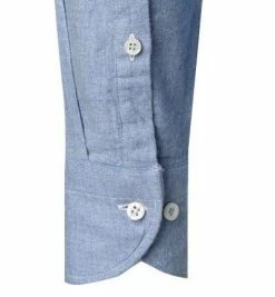 Billig ⭐ fakts Hemd 6053/212 Slim Fit, Flanell, Hellblau meliert, Hellblau ⭐ -Hemden Verkaufsgeschäft 380458 norm3