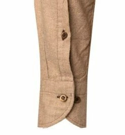 Schlussverkauf 🎉 fakts Hemd 6053/851 Slim Fit, Flanell, Braun meliert, Braun 👏 -Hemden Verkaufsgeschäft 380460 norm3