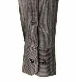 Neu 🥰 ETERNA Hemd 2490/JS82/39 Modern Fit, Jersey CO2-Neutral, Grau gemustert, Grau 🔥 -Hemden Verkaufsgeschäft 380482 norm3