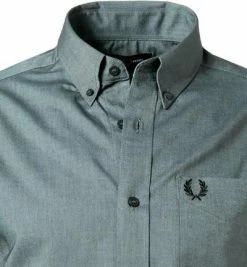 Billig 🧨 Fred Perry Hemd M2700/184 Baumwolle, Dunkelpetrol 👏 -Hemden Verkaufsgeschäft 380522 norm2