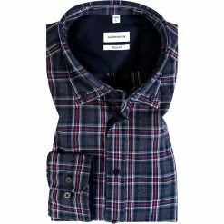 Coupon 🌟 Seidensticker Hemd 150852/19 Regular Fit, Baumwolle, Dunkelblau kariert, Dunkelblau 🛒